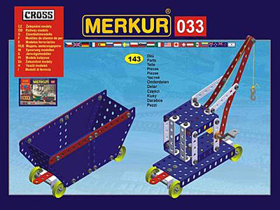 MERKUR 033, Модели поездов-3, 143 детали.
