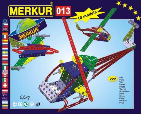 MERKUR 013, Вертолет, 222 детали.