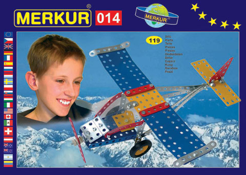 MERKUR 014, Аэропланы и самолеты, 141 деталь.