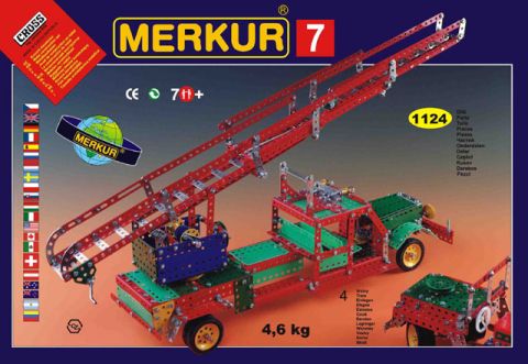 Merkur M7, Четырехслойный конструктор , 1124 детали.